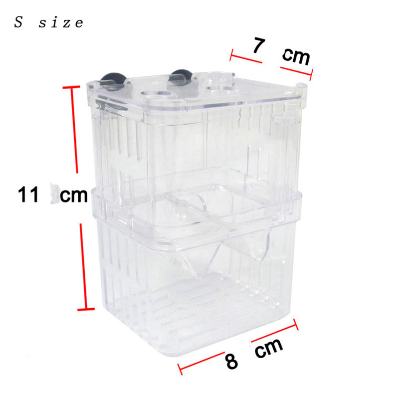 Peacock Fish Breeding Isolatio - огляд і ціна Aquarium Fish Jar