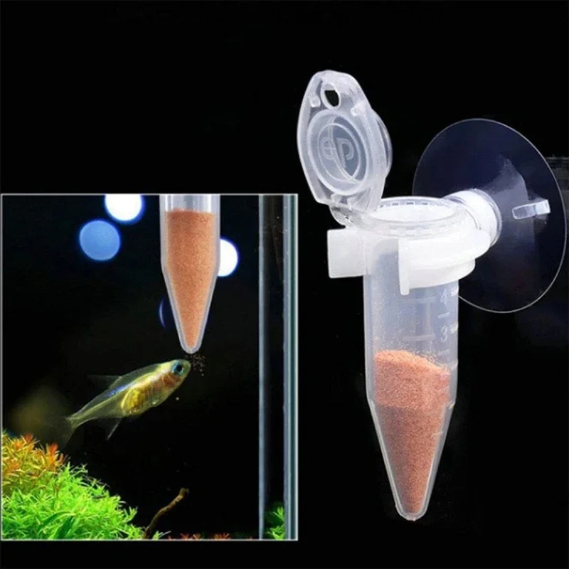 Automatic Fish Feeder Cone Shr - огляд і ціна Aquarium Fish Feeder Automatic