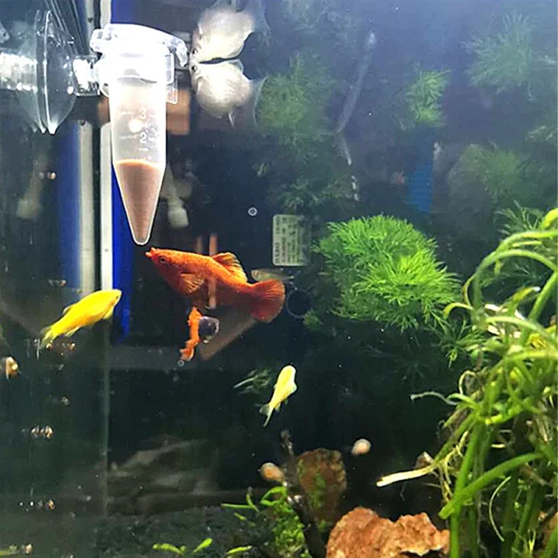 Automatic Fish Feeder Cone Shr - огляд і ціна Aquarium Fish Feeder Automatic