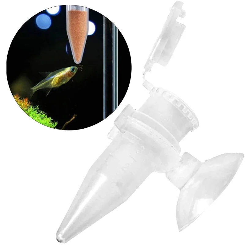 Automatic Fish Feeder Cone Shr - огляд і ціна Aquarium Fish Feeder Automatic